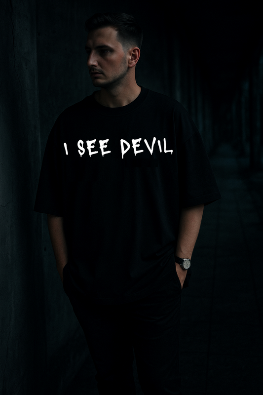 I SEE DEVIL - OVERSIZED TEES